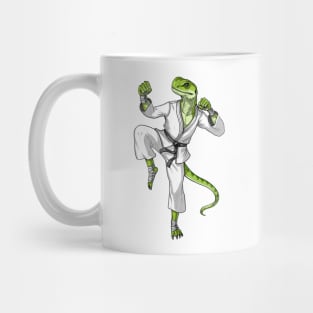 Karate Lizard Mug